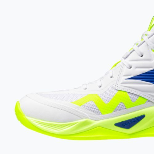 Волейболни обувки Mizuno Wave Momentum Pro Mid white/lightning yellow/dazzling blue