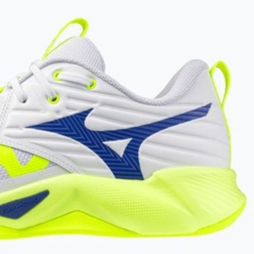 Волейболни обувки Mizuno Wave Momentum Pro white/lightning yellow/dazzling blue