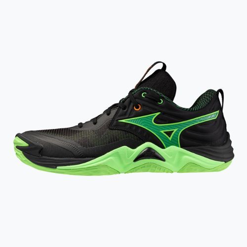 Обувки за волейбол Mizuno Wave Momentum Elite black/glowing apple/mandarin orange