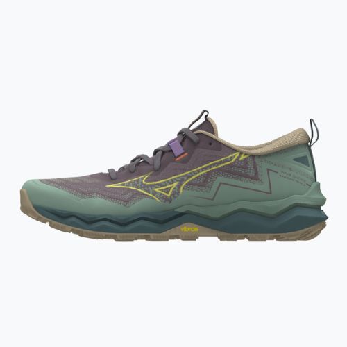 Дамски обувки за бягане Mizuno Wave Daichi 9 granite green/fortune yellow