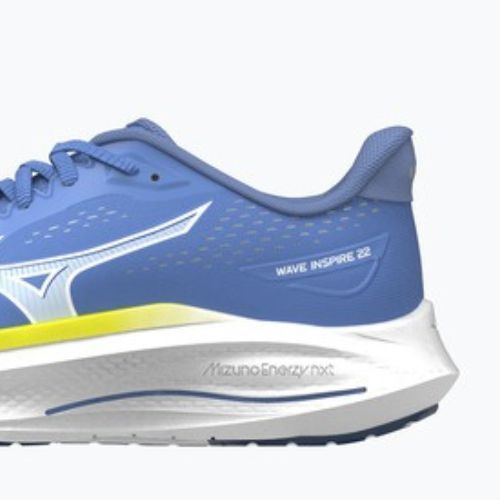 Дамски обувки за бягане Mizuno Wave Inspire 22 ultramarine/white/lightning yellow