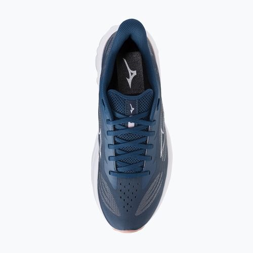 Дамски обувки за бягане Mizuno Wave Skyrise 7 sailor blue/white/rose elegance