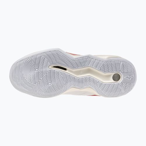 Дамски волейболни обувки Mizuno Wave Momentum Pro Mid white/rose elegance/lava falls