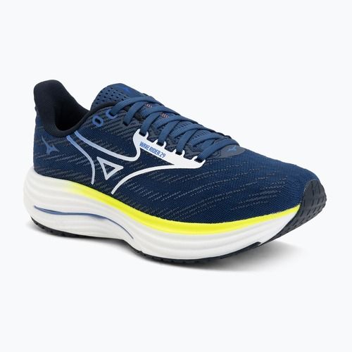 Мъжки обувки за бягане Mizuno Wave Rider 29 estate blue/white/lightning yellow