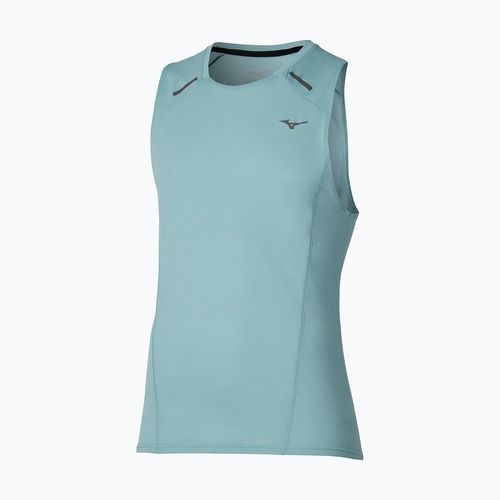 Мъжка тениска за бягане Mizuno Active DryAeroFlow Tank Top aquifer