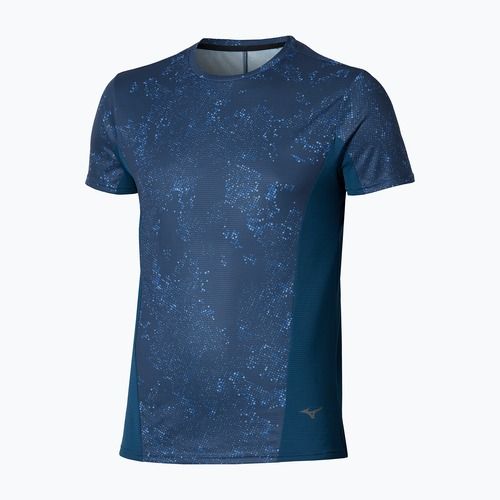 Мъжка тениска за бягане Mizuno Active DryAeroFlow Graphic estate blue