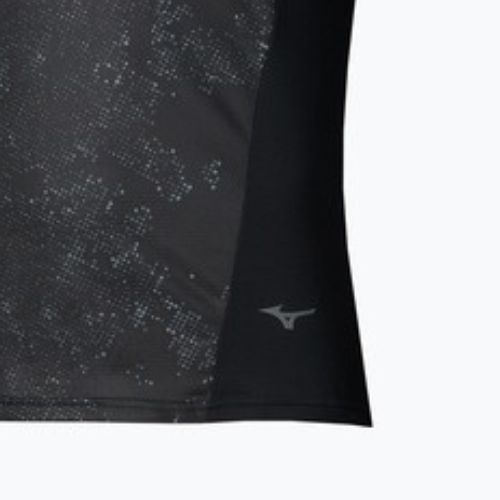 Мъжка тениска за бягане Mizuno Active DryAeroFlow Graphic black/gray