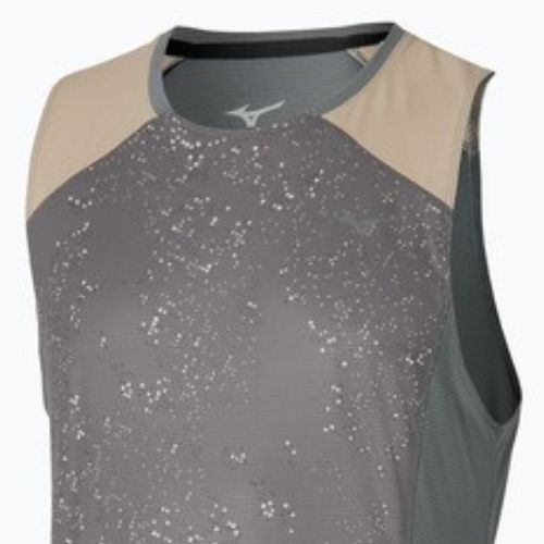 Мъжка тениска за бягане Mizuno Active DryAeroFlow Graphic Tank Top lava smoke