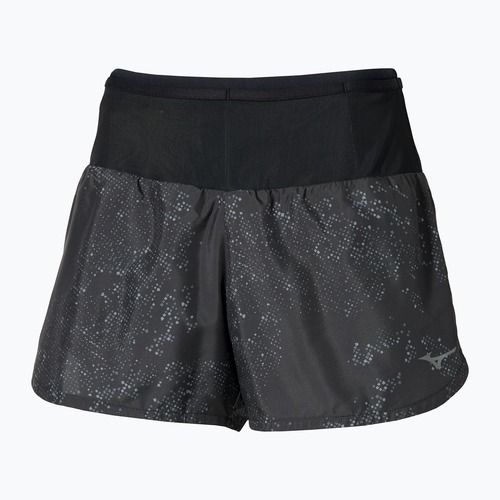 Дамски шорти за бягане Mizuno Active Graphic Multi Pocket black