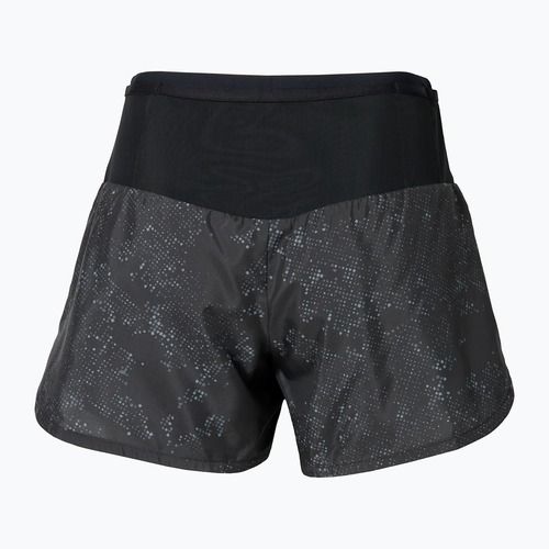 Дамски шорти за бягане Mizuno Active Graphic Multi Pocket black