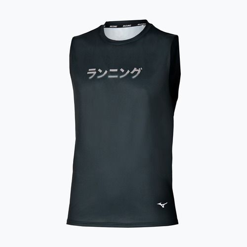 Мъжка тениска за бягане Mizuno Core Graphic Sleeveless black