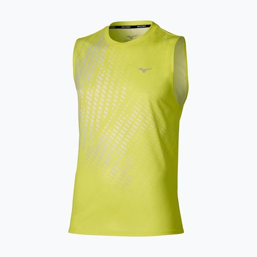 Мъжка тениска за бягане Mizuno Core Graphic Sleeveless lightning yellow