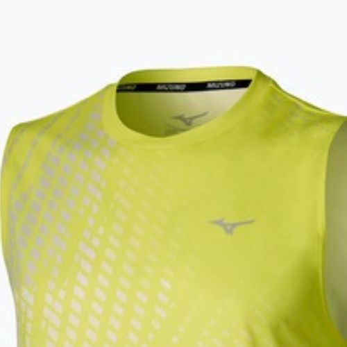 Мъжка тениска за бягане Mizuno Core Graphic Sleeveless lightning yellow