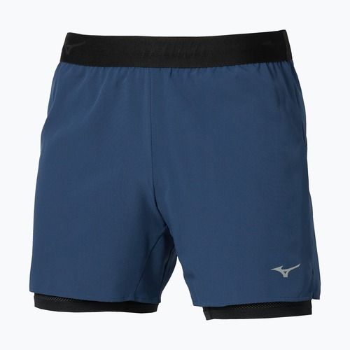 Мъжки шорти за бягане Mizuno Core 5.5 Inches 2in1 estate blue