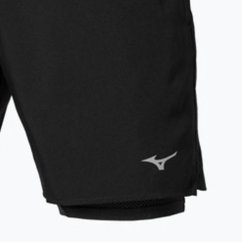 Мъжки шорти за бягане Mizuno Core 5.5 Inches 2in1 black
