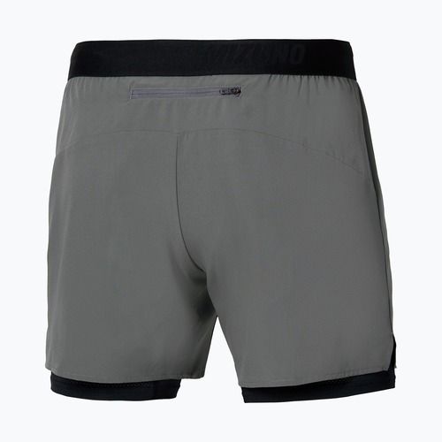 Мъжки шорти за бягане Mizuno Core 5.5 Inches 2in1 lava smoke