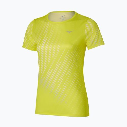 Дамска тениска за бягане Mizuno Core Graphic Tee lightning yellow
