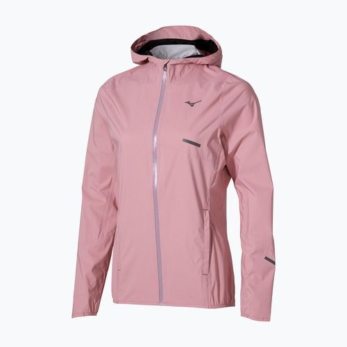 Дамско яке за бягане Mizuno Trail Waterproof 20K Hooded rose elegance