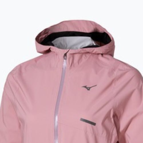 Дамско яке за бягане Mizuno Trail Waterproof 20K Hooded rose elegance