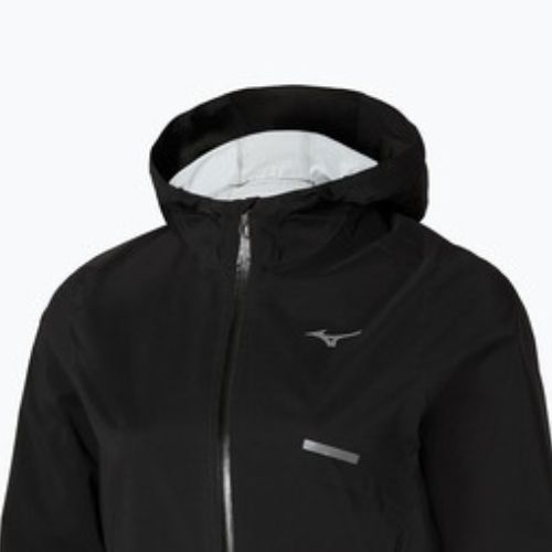 Дамско яке за бягане Mizuno Trail Waterproof 20K Hooded black
