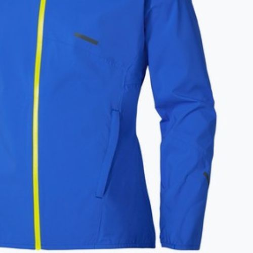 Мъжко яке за бягане Mizuno Trail Waterproof 20K Hooded dazzling blue