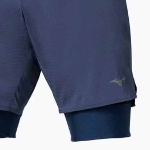 Мъжки шорти за бягане Mizuno Trail Multipocket 2in1 estate blue