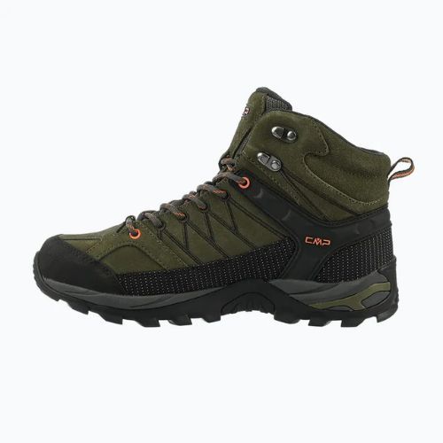 Мъжки обувки за трекинг CMP Rigel Mid Wp olive/flame