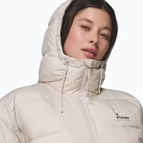 Дамско ватирано дълго яке Columbia Pike Lake III Long dark stone