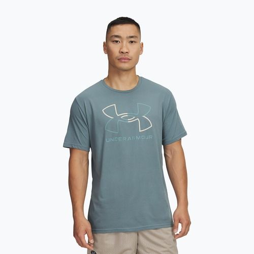 Мъжка тениска за тренировка Under Armour GL Foundation Update jasper blue/khaki base/serpentine