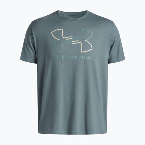 Мъжка тениска за тренировка Under Armour GL Foundation Update jasper blue/khaki base/serpentine