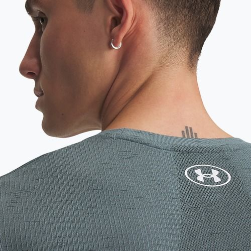 Мъжка тениска за тренировка Under Armour Vanish Seamless jasper blue/white