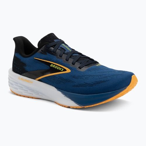 Мъжки обувки за бягане Brooks Launch 11 black/navy peony/orange