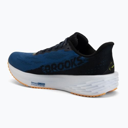 Мъжки обувки за бягане Brooks Launch 11 black/navy peony/orange