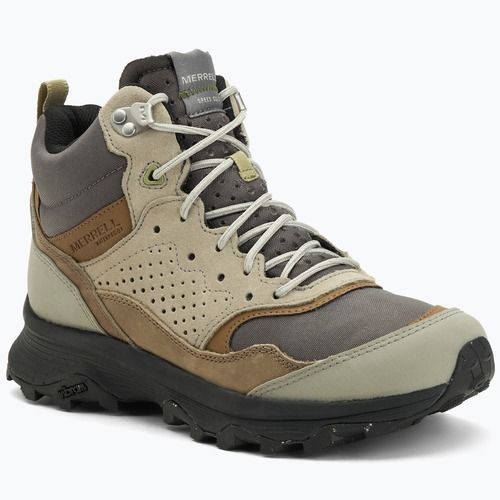 Мъжки туристически обувки Merrell Speed Solo Mid WP grey