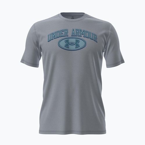 Мъжка тениска за тренировка Under Armour WM Locker Tag mod grey/blue haze