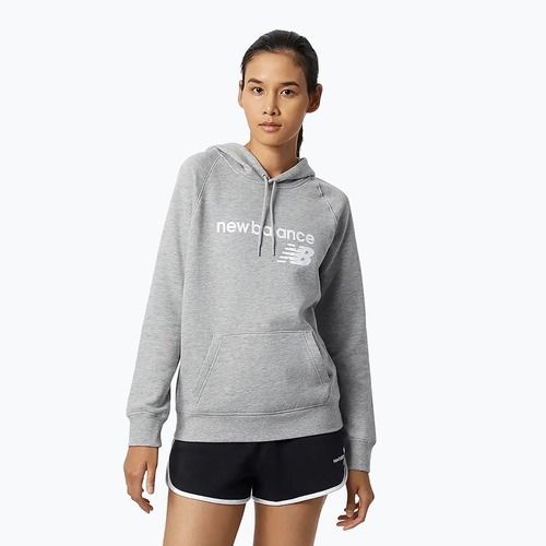 Дамски суитшърт New Balance Core Fleece Hoodie grey