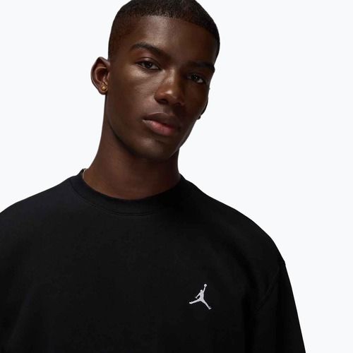 Мъжки суитшърт  Jordan Brooklyn Fleece Crew black/white