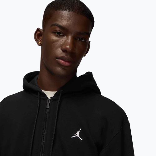 Мъжки суичър Jordan Brooklyn Fleece Full Zip black/white