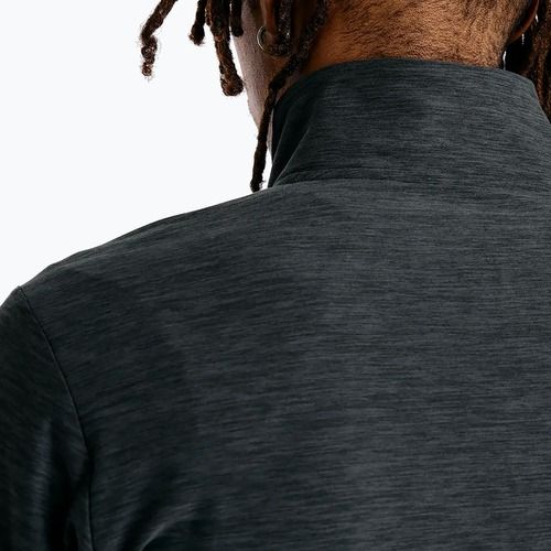 Мъжки суитшърт за бягане New Balance Space Dye 1/4 Zip black
