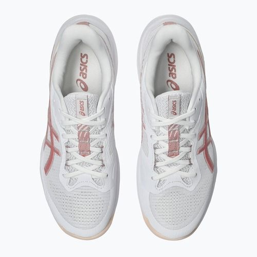 Дамски волейболни обувки ASICS Netburner Ballistic FF 4 white/rose rouge