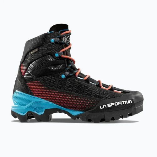 Дамски високопланински обувки La Sportiva Aequilibrium ST GTX black/hibiscus