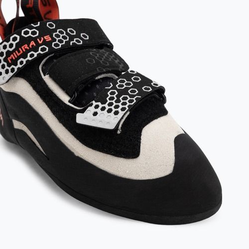 Дамски обувки за катерене La Sportiva Miura VS white/cherry tomato