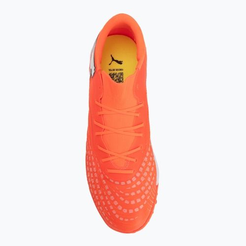 Футболни бутонки PUMA Future 9 Match Fusion FG/AG glowing red/puma white/puma black/puma silver