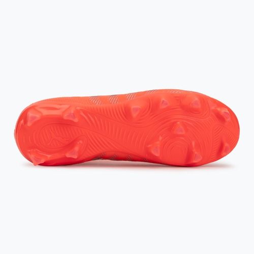 Детски футболни обувки PUMA Future 9 Match FG/AG Jr glowing red/puma white/puma black/puma silver