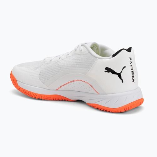 Обувки за хандбал PUMA Accelerate Turbo 4 Game On puma white/glowing red/ultra blue