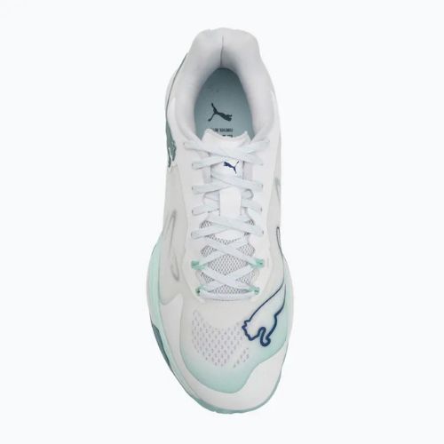 Дамски обувки за хандбал PUMA Vantage Nitro Game On puma white/baltic blue/fresh water