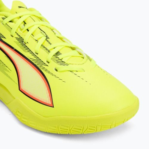 Детски футболни обувки PUMA Ultra 6 Play IT Jr yellow alert/puma black/glowing red/lime squeeze