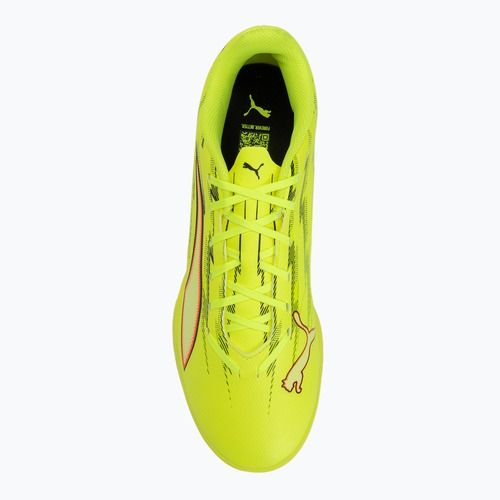 Футболни обувки PUMA Ultra 6 Play IT yellow alert/puma black/glowing red/lime squeeze