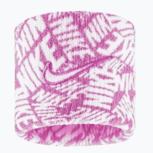 Накитници Nike Dri-Fit Swoosh Classic Printed 2 бр. playful pink/white/white