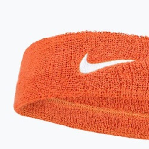 Лента за глава Nike Swoosh Classic team orange/white